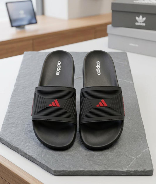 Adidas Urban Comfort Slippers– Black Edition